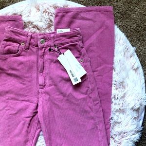 Zara Wide-leg Corduroy Pants. NWT.